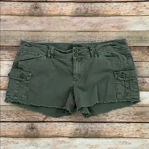 American Eagle Green Shorts